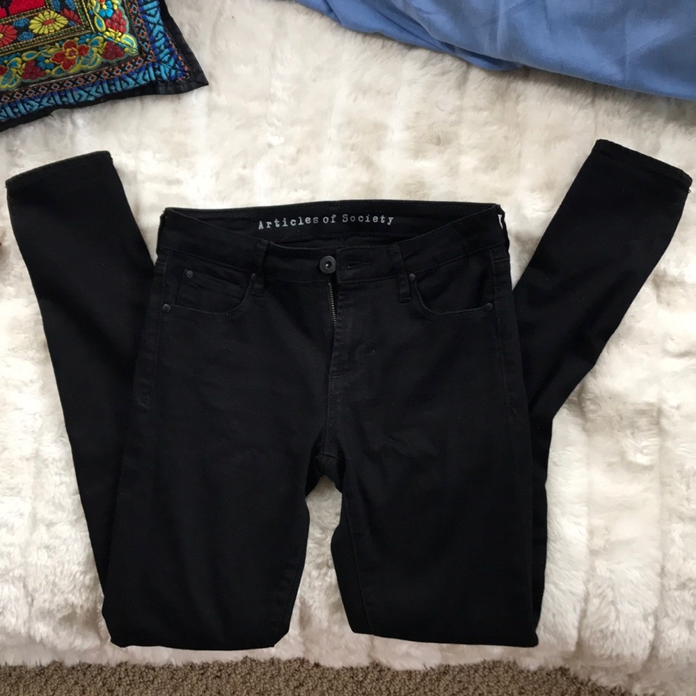 Articles of society black jeans